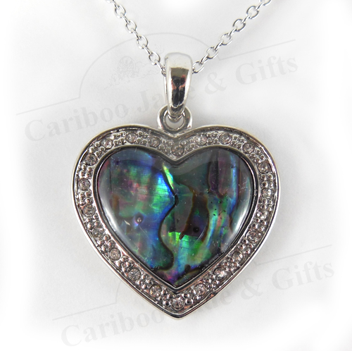 Abalone Heart Necklace, Indonesia – CJ Gift Shoppe